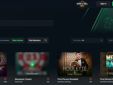 Betwinner ایپ اسکرین شاٹ 5 - کیسینو انٹرفیس