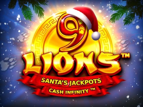 9 Lions Hold the Jackpot Santas Jackpots game thumbnail